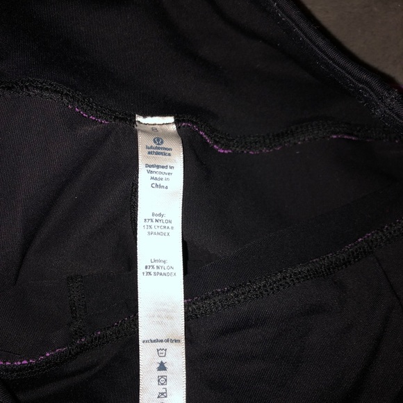 Ladies lululemon capris - Picture 3 of 3